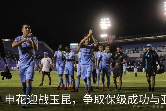 申花迎战玉昆，争取保级成功与亚冠资格